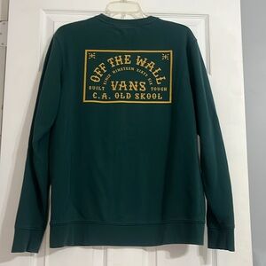 Vans double sided sweatshirt